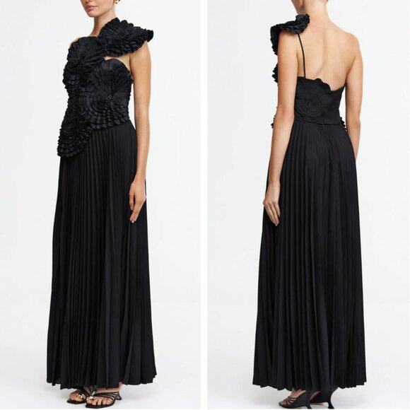 Acler Trusley Black Maxi Dress - Picture 2 of 12